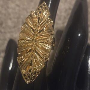 Elegant Gold Statement Ring